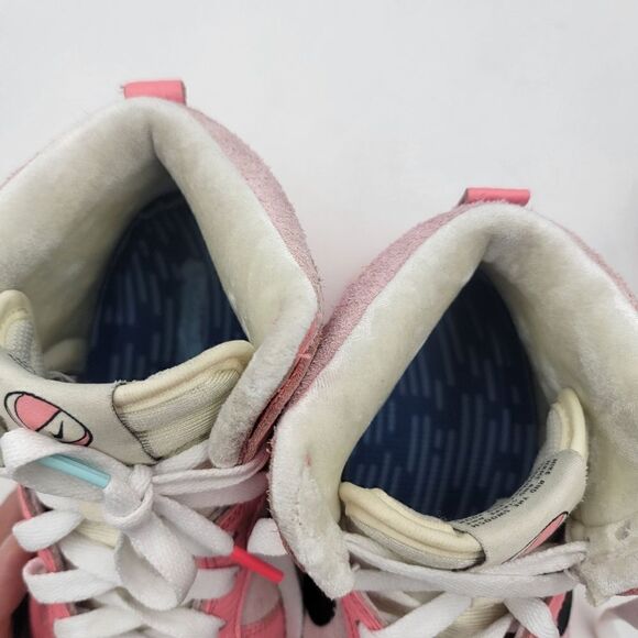 Nike Dunk High‎ Hoops Pack Pink DX3359-600 Womens Shoe size 7 Sneakers - Picture 8 of 13